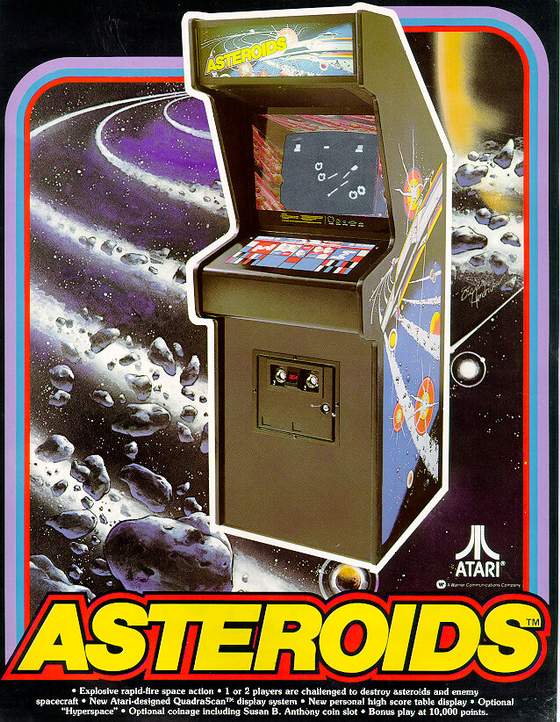 Asteroids Flyer: 1 Front